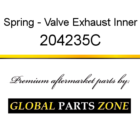 Spring - Valve Exhaust Inner 204235C
