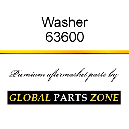 Washer 63600