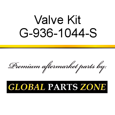 Valve Kit G-936-1044-S