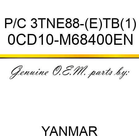 P/C 3TNE88-(E)TB(1) 0CD10-M68400EN