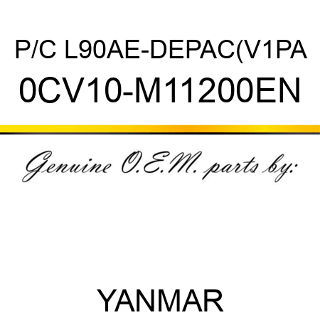 P/C L90AE-DEPAC(V1PA 0CV10-M11200EN