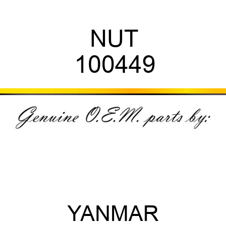 NUT 100449