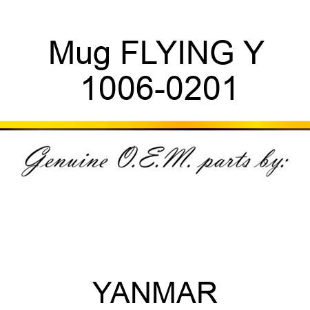 Mug FLYING Y 1006-0201
