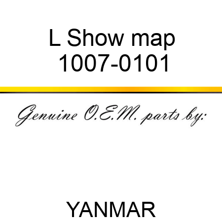 L Show map 1007-0101