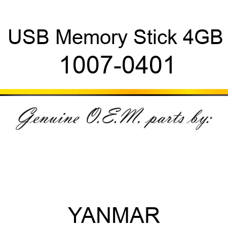 USB Memory Stick 4GB 1007-0401