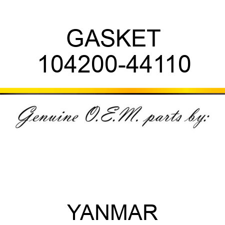 GASKET 104200-44110
