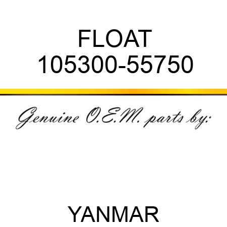 FLOAT 105300-55750