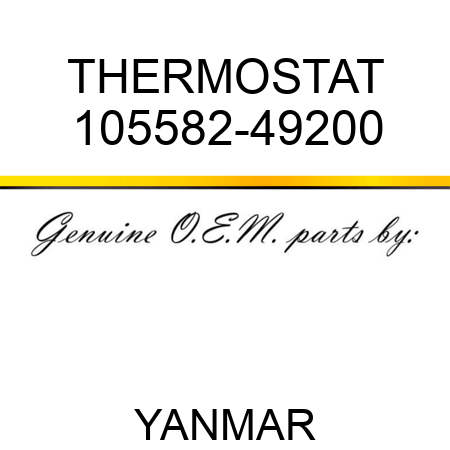 THERMOSTAT 105582-49200