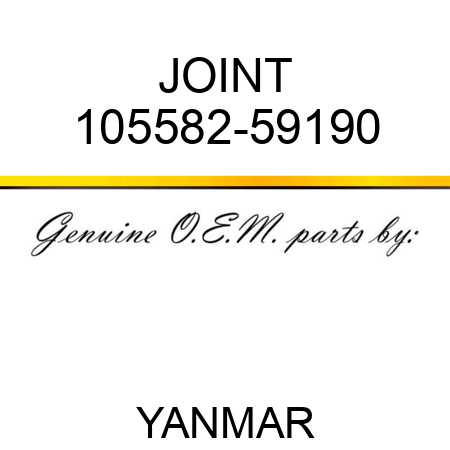 JOINT 105582-59190