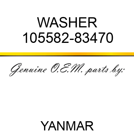 WASHER 105582-83470