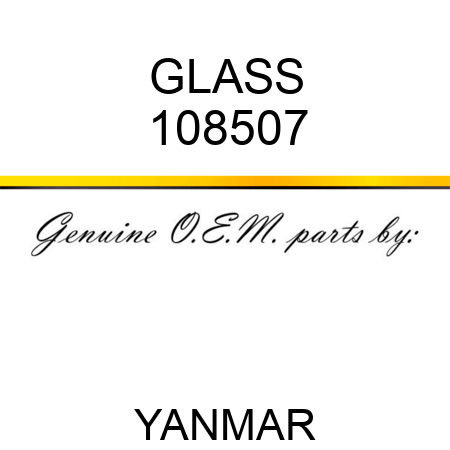 GLASS 108507