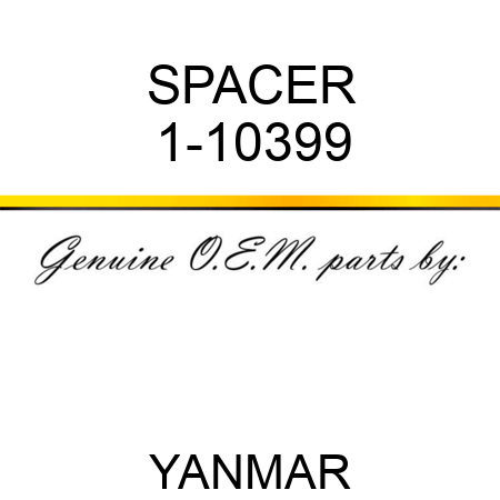 SPACER 1-10399