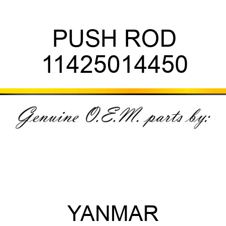 PUSH ROD 11425014450