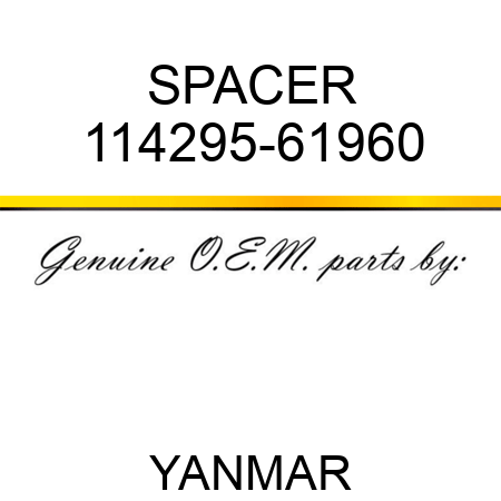 SPACER 114295-61960