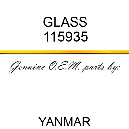 GLASS 115935