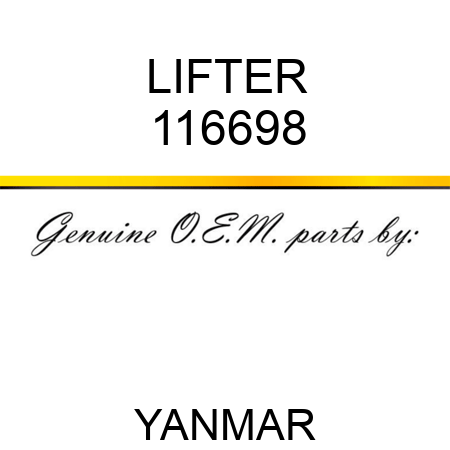 LIFTER 116698
