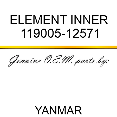 ELEMENT, INNER 119005-12571
