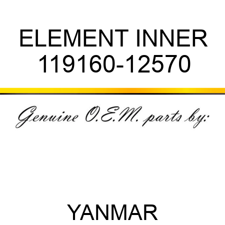 ELEMENT, INNER 119160-12570
