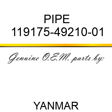 PIPE 119175-49210-01