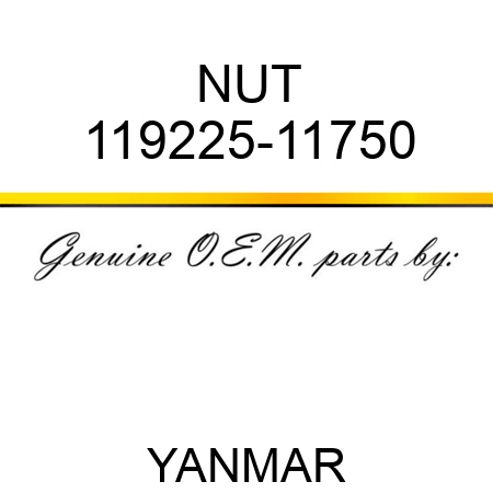 NUT 119225-11750