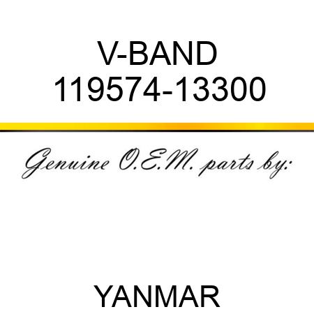V-BAND 119574-13300
