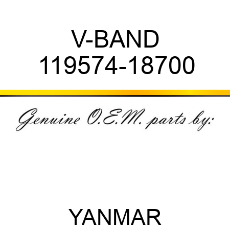 V-BAND 119574-18700