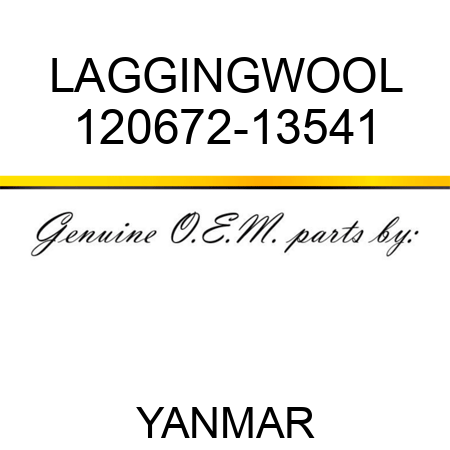 LAGGING,WOOL 120672-13541