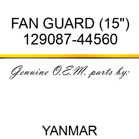 FAN GUARD (15