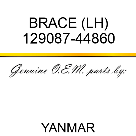 BRACE (LH) 129087-44860