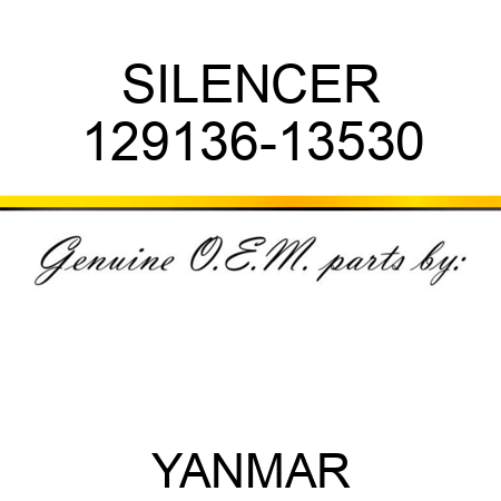 SILENCER 129136-13530