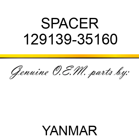 SPACER 129139-35160