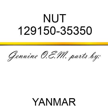 NUT 129150-35350