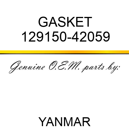 GASKET 129150-42059