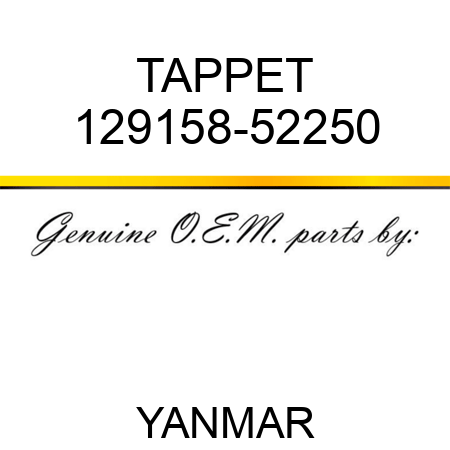 TAPPET 129158-52250