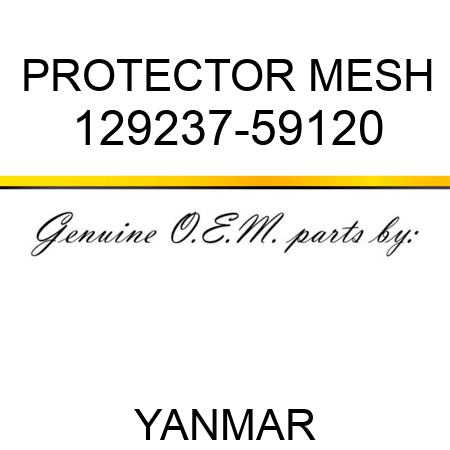PROTECTOR, MESH 129237-59120