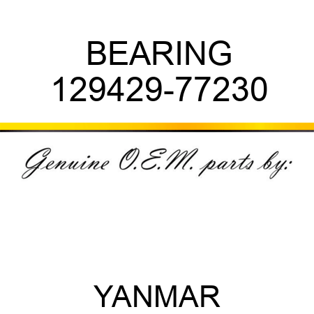 BEARING 129429-77230