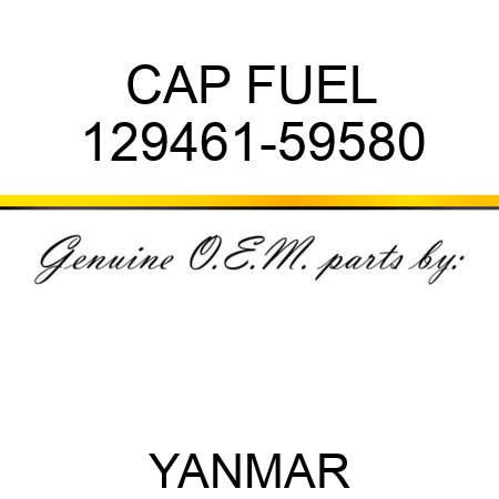 CAP, FUEL 129461-59580