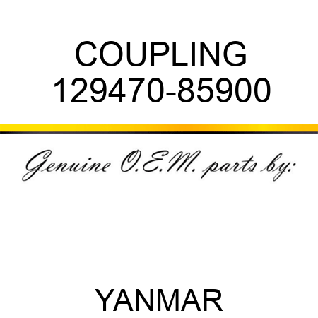 COUPLING 129470-85900