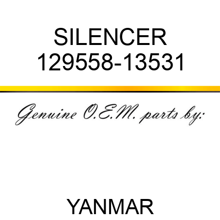 SILENCER 129558-13531