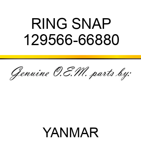 RING, SNAP 129566-66880