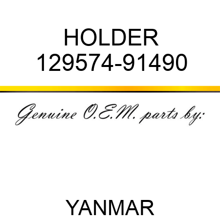 HOLDER 129574-91490