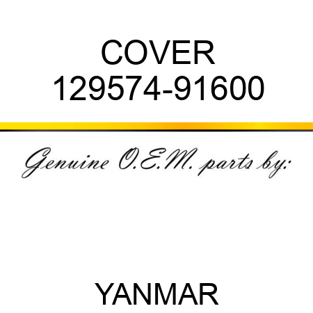 COVER 129574-91600