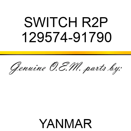 SWITCH, R2P 129574-91790