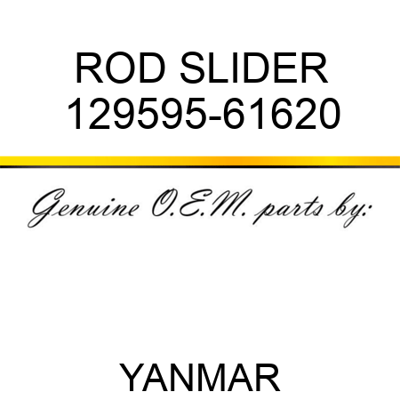 ROD, SLIDER 129595-61620