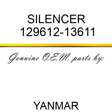 SILENCER 129612-13611