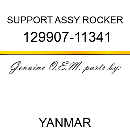 SUPPORT ASSY, ROCKER 129907-11341