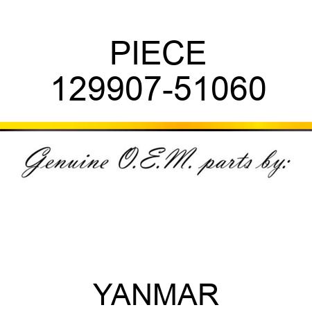 PIECE 129907-51060