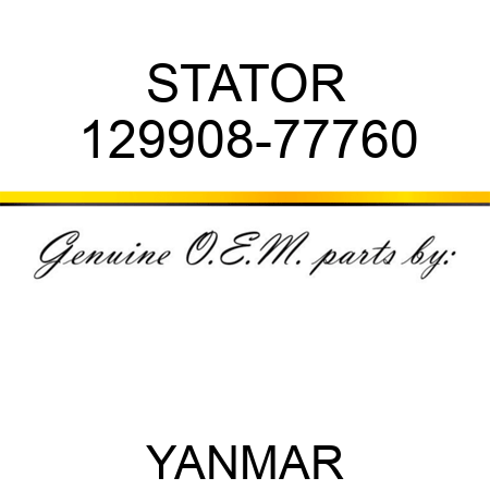 STATOR 129908-77760