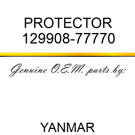 PROTECTOR 129908-77770
