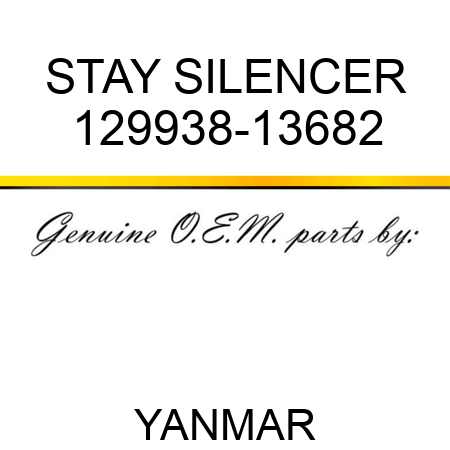 STAY, SILENCER 129938-13682